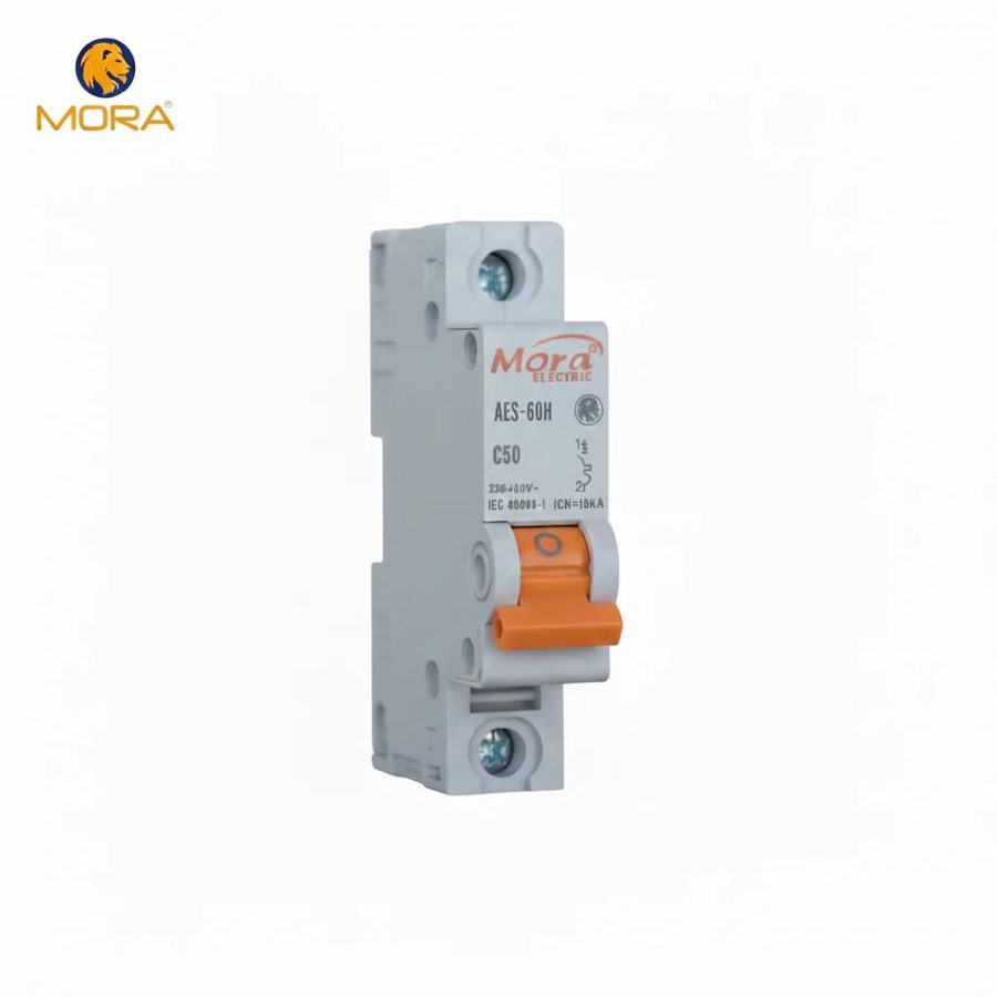MORA 1P AC MCB — C-Curve, 2A to 63A, 230/400V