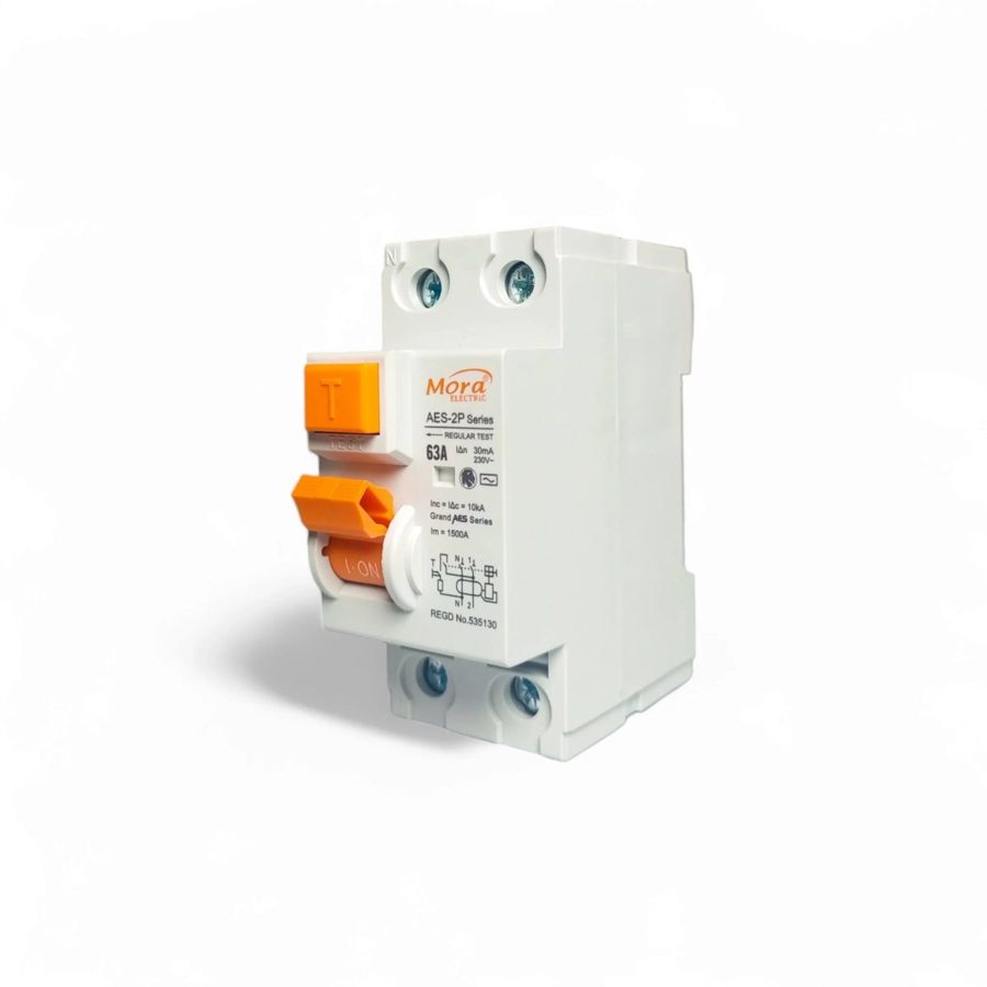MORA RCCB 63A — Residual Current Circuit Breaker, 230V