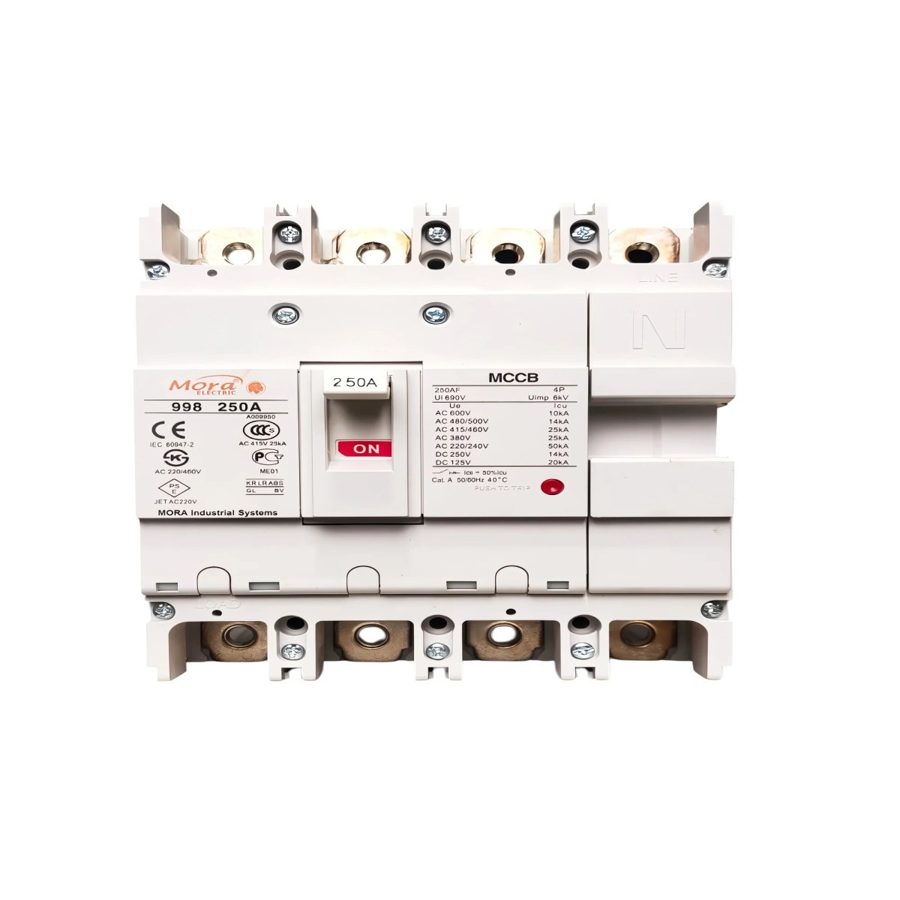 MORA 998 104B MCCB Disconnector Switch — 100A / 250A, 4-Pole