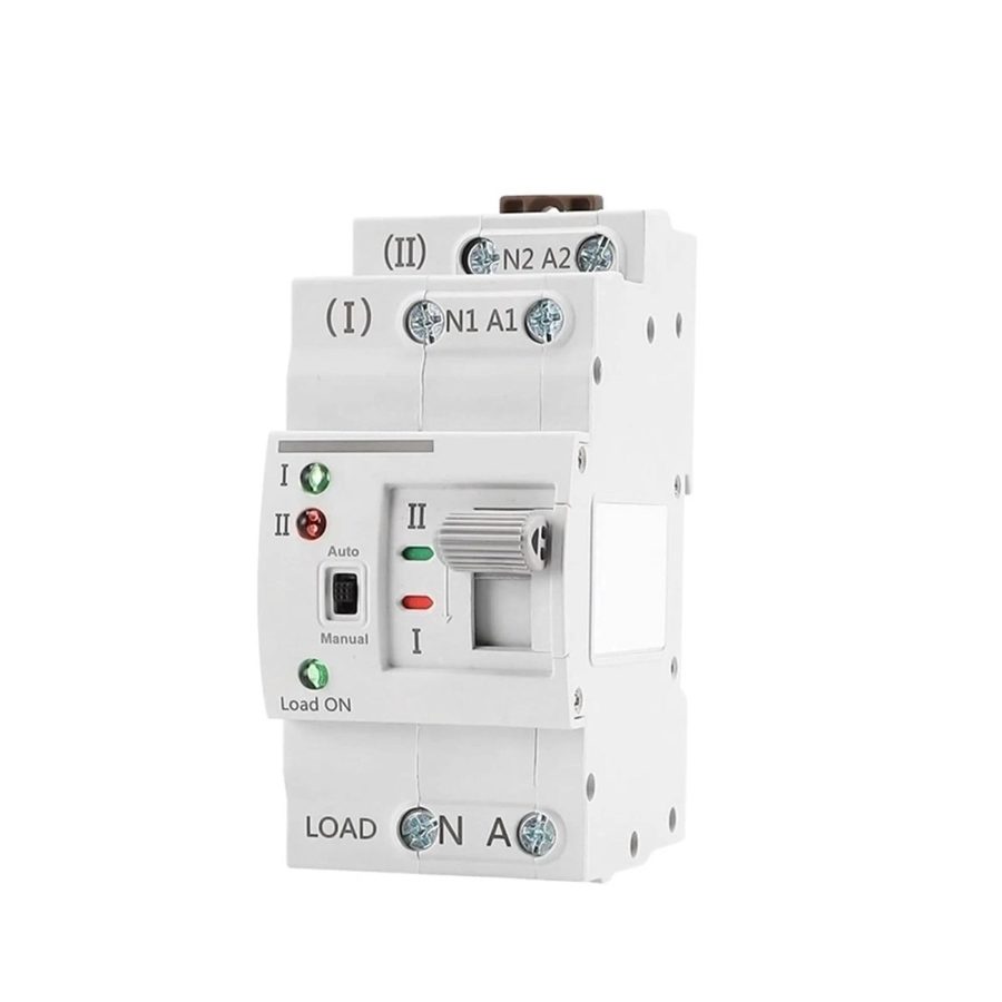 MORA AES-63A II ATS — Single-Phase 63A Dual Power Automatic Transfer Switch