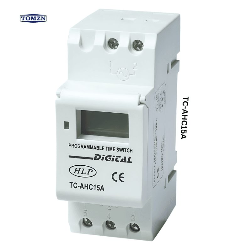 TOMZN AHC15A DIN-Rail Weekly Programmable Digital Time Switch