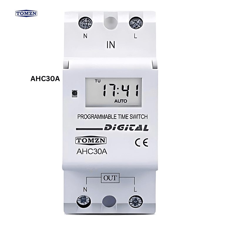 TOMZN AHC30A 30A Weekly Programmable Digital Time Switch