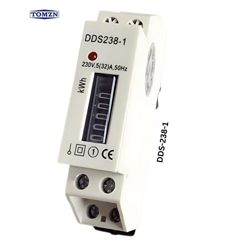 TOMZN DDS238-1 Single-Phase DIN-Rail Energy Meter