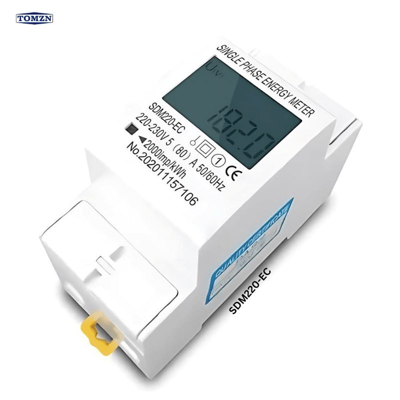 TOMZN SDM220-ECL 80A DIN-Rail Single-Phase Energy Meter