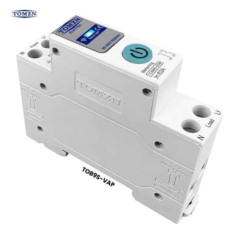 TOMZN TOB9S-63 eWeLink WiFi Breaker — 63A Smart Digital Breaker